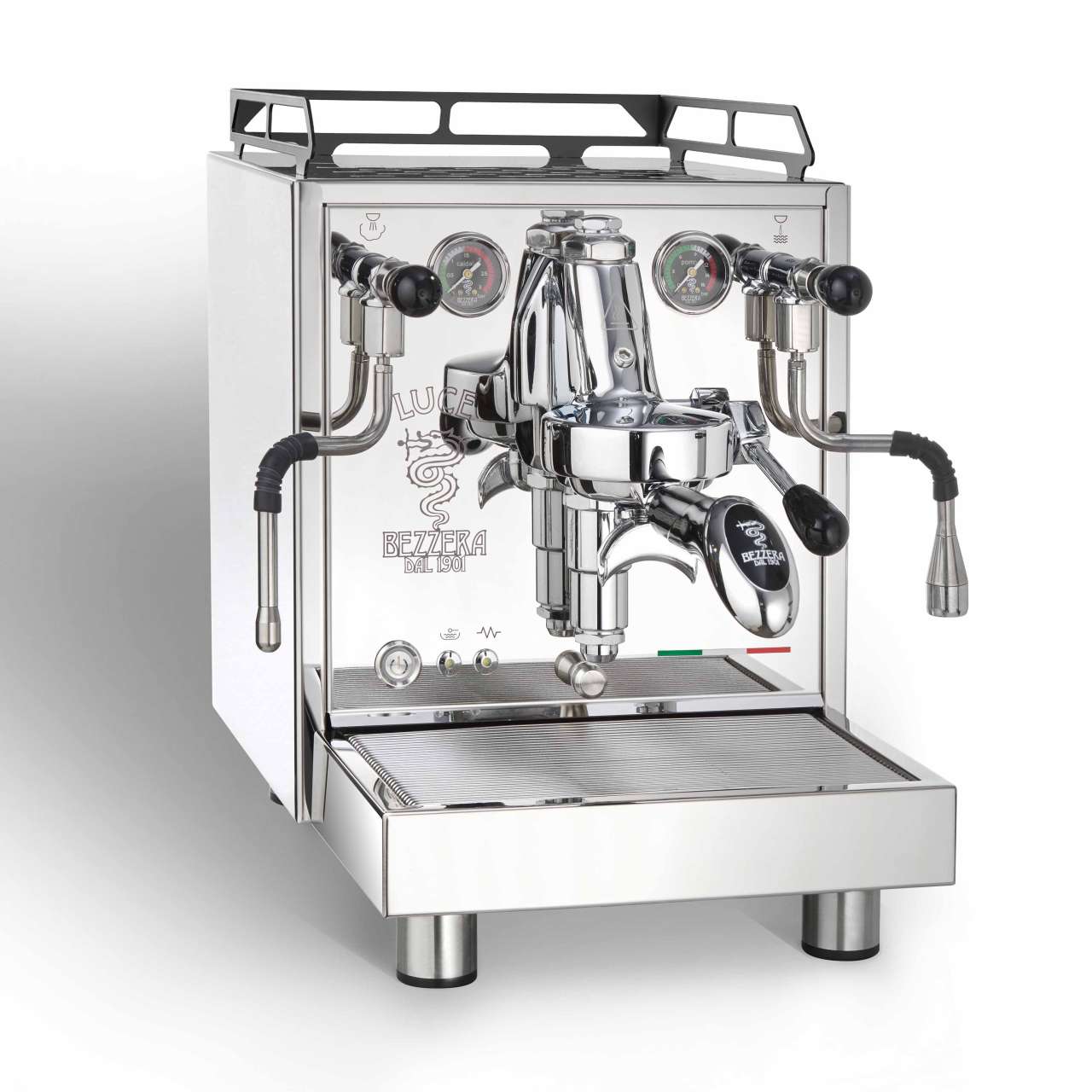 Bezzera Luce S MN Siebträger Espressomaschine Olivgrün