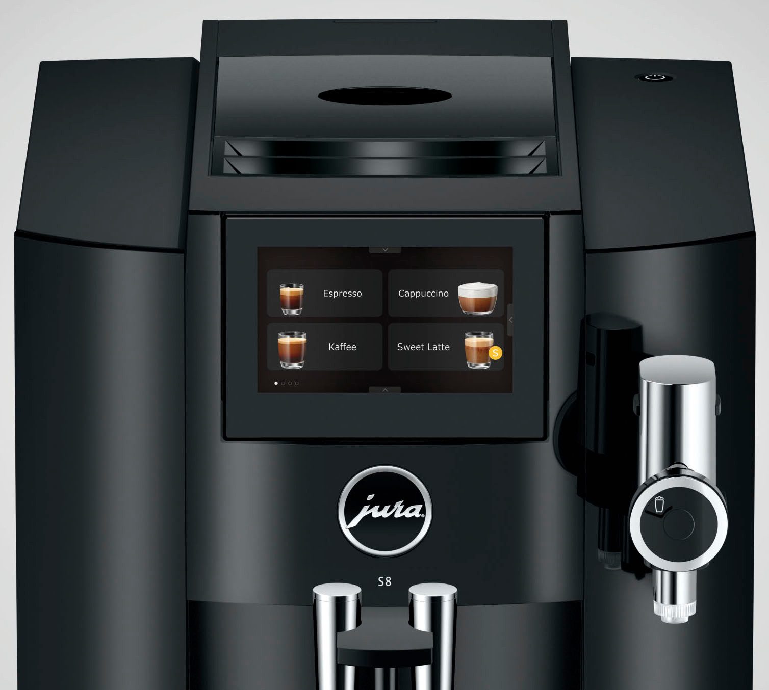JURA S8 Piano Black (EB) Kaffeevollautomat