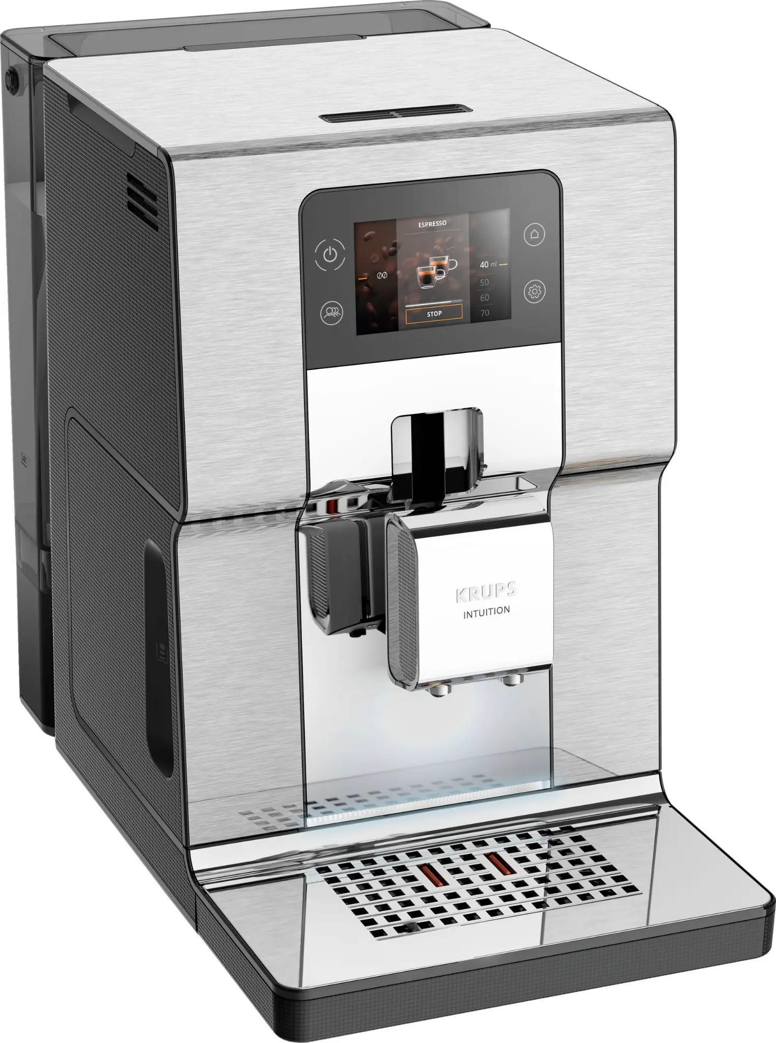 Krups Intuition Experience+ EA877D Kaffeevollautomat Edelstahl