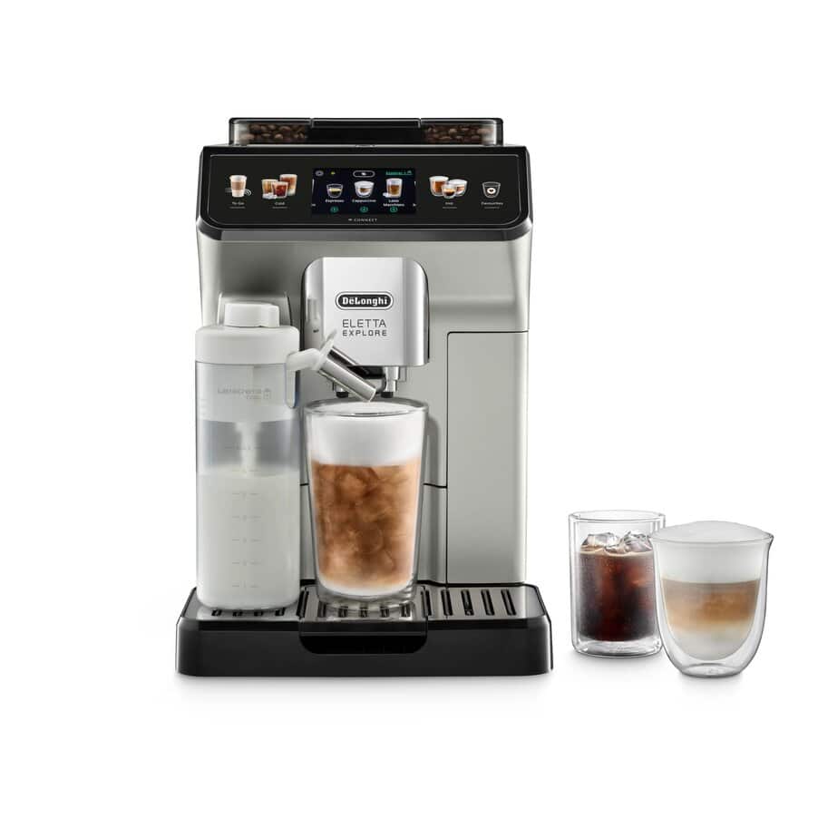 De'Longhi Eletta Explore ECAM450.65.S Kaffeevollautomat Silber