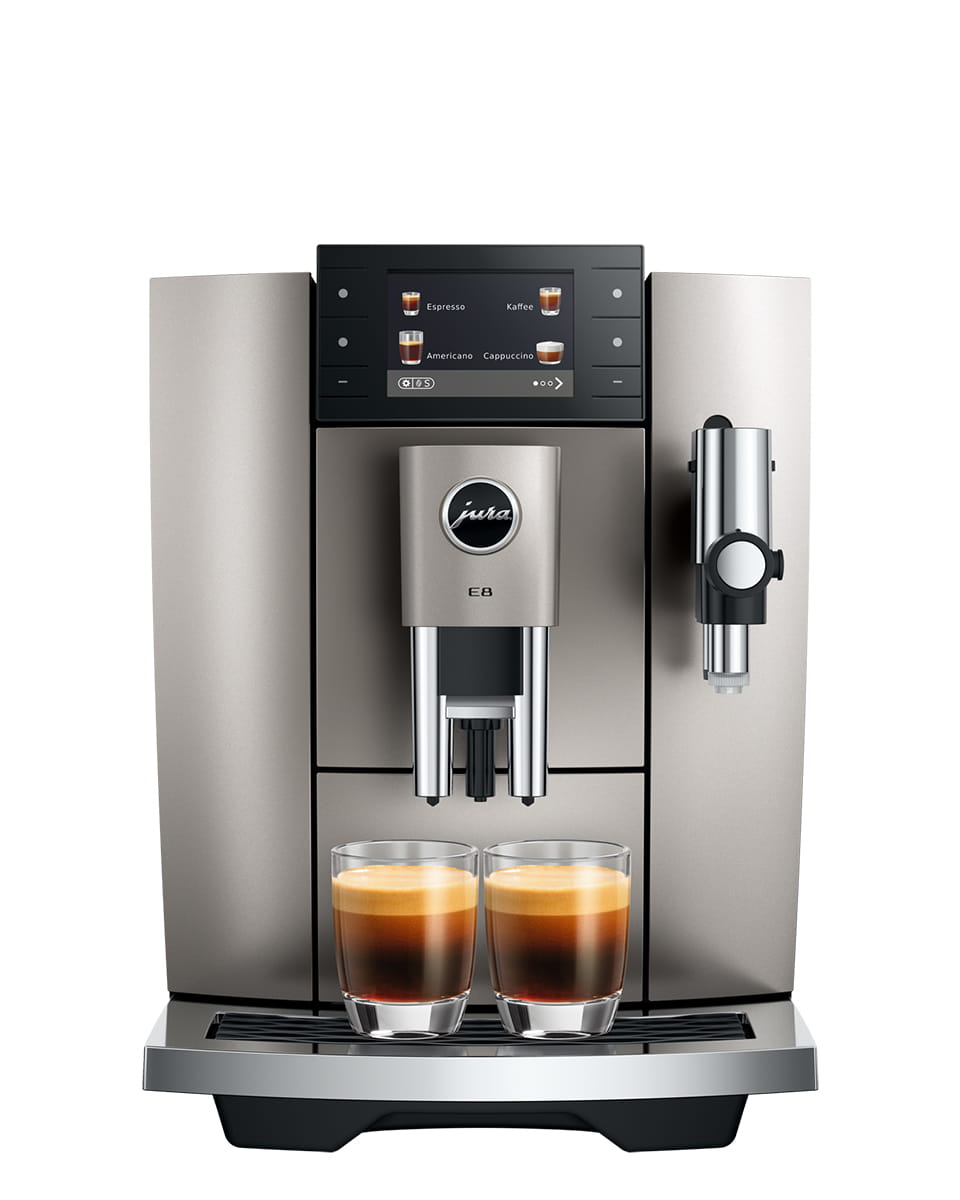 JURA E8 Midnight Silver (ED) Kaffeevollautomat