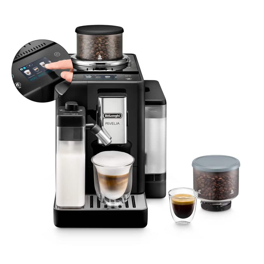 De'Longhi Rivelia EXAM440.55.B Kaffeevollautomat Onyx Black